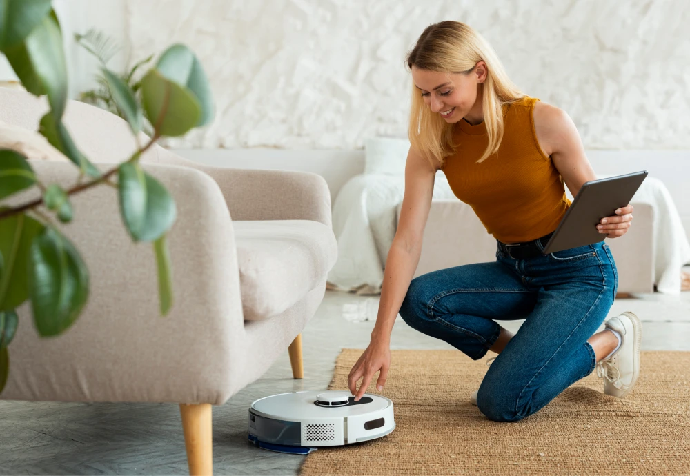 robot vacuum cleaner with HEPA filter